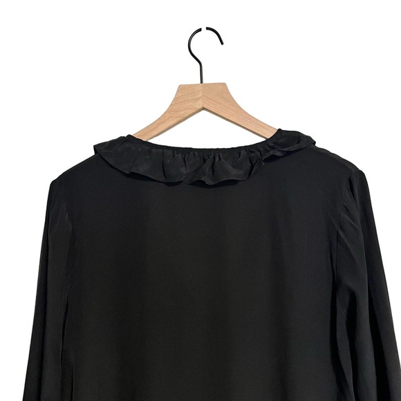 Sezane Black Blouse - Picture 7 of 10
